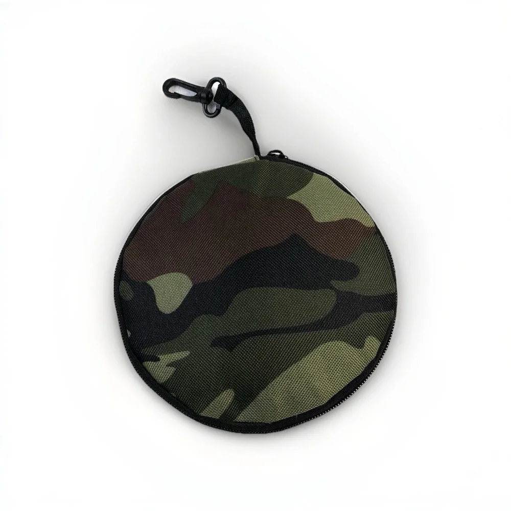 Pet Life Portable Collapsible Travel Pet Bowls for Water and‎ Food Camping Camo